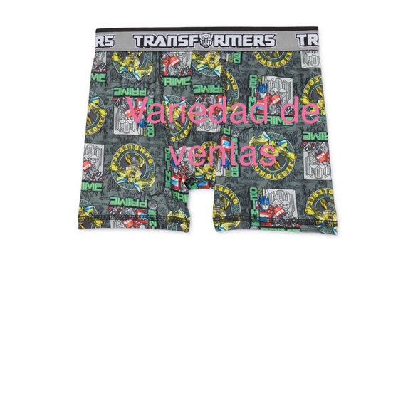 Transformers Boys’ Rise of the Beasts Print Boxer Briefs, 4-Pack, Sizes XS-XL - Picture 5 of 6